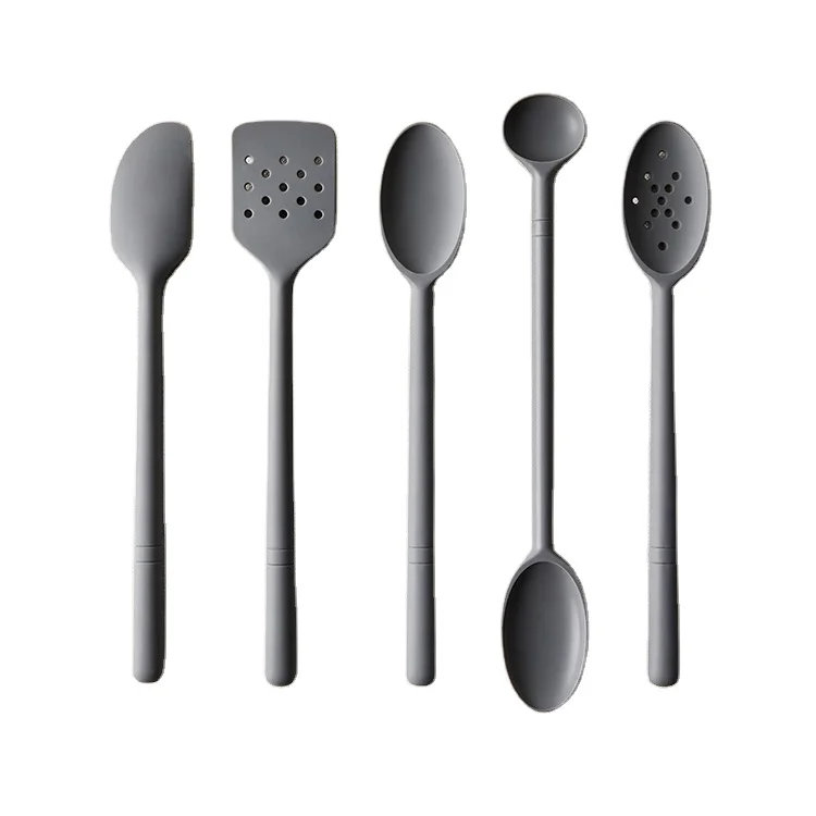 Wholesale 12 Pieces In 1 Set USSE kitchen accessories silicon utensil 8 set Non-stick silicon utensils cooking sets kitchen