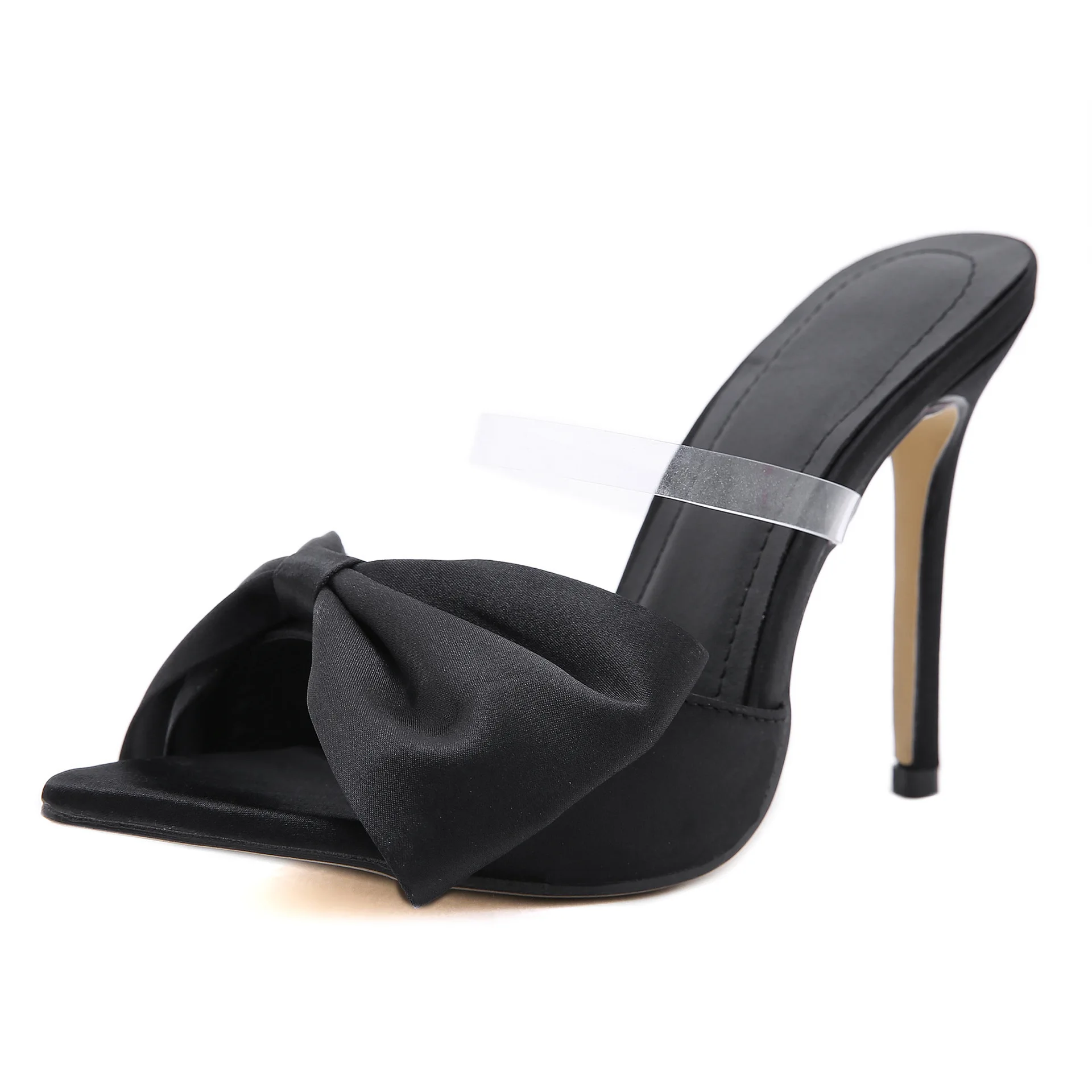 big bow mule heels