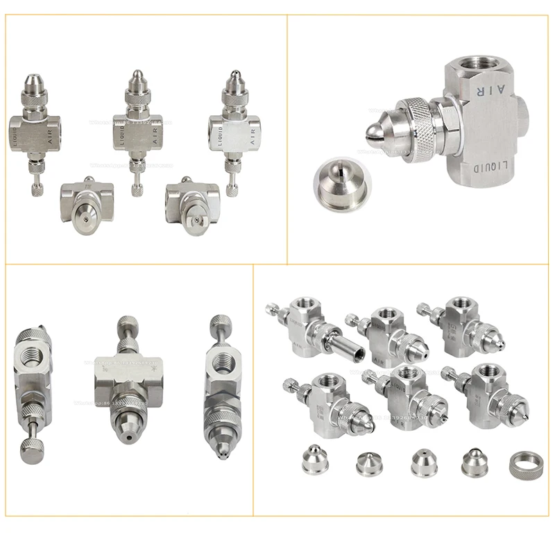 Feinnebeldüse 1/4BSPT 80° - Edelstahl Zerstäuber Für Kühlung & Befeuchtung