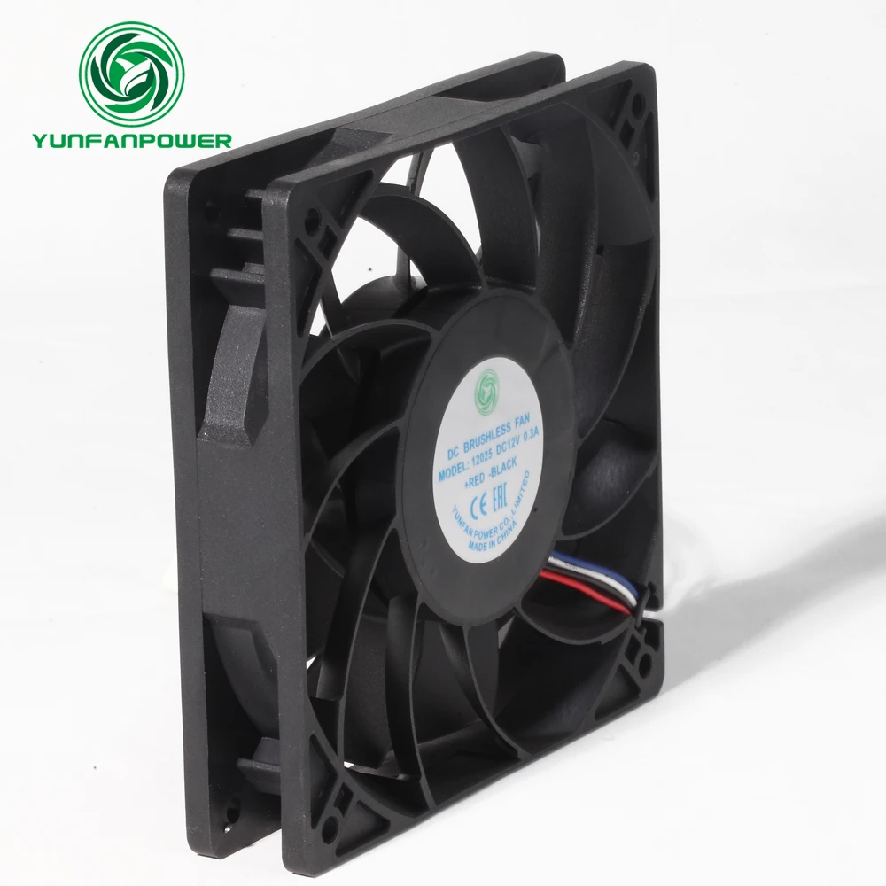 Axial Cooling Fan, 120x120x25mm, 24V/12V - detail 6