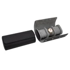 Watch Men Ready To Ship Fast Delivery Wholesale 3 Slot Travel Watch Roll Case For Men