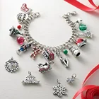 Jewelry Snowflake Christmas Jewelry DIY Charms Snowflake Pendant For Necklace Bracelet Low Price