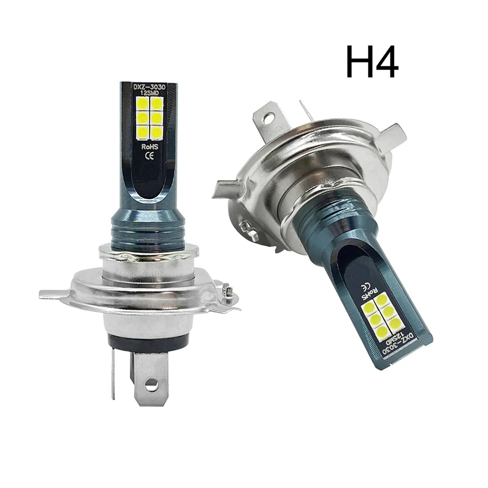 H4 Led Headlight Bulbs Kit Lamp Car 6500k Globes High Low Beam 14000lm