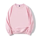 Wholesale Custom Plain Crewneck Sweatshirts Unisex Cotton Sweat Shirt Hoodie Sudadera De Hombre Mujer Felpe