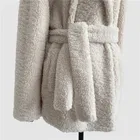 Good Quality Promotional Fashion Artificial Fur Autum Winter Coat Girls