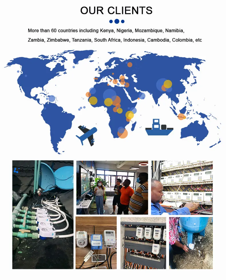 STS Standard Prepaid Water Meter with 2.5/4/6.3 m³/h Flow Rate 99999m³ Measurement Range and 2 Years Warranty