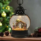 Nativity Nativity Funny Vintage Xmas Gifts Craft Non Crystal Nativity Holy Family Scene Water Ball Snow Globe