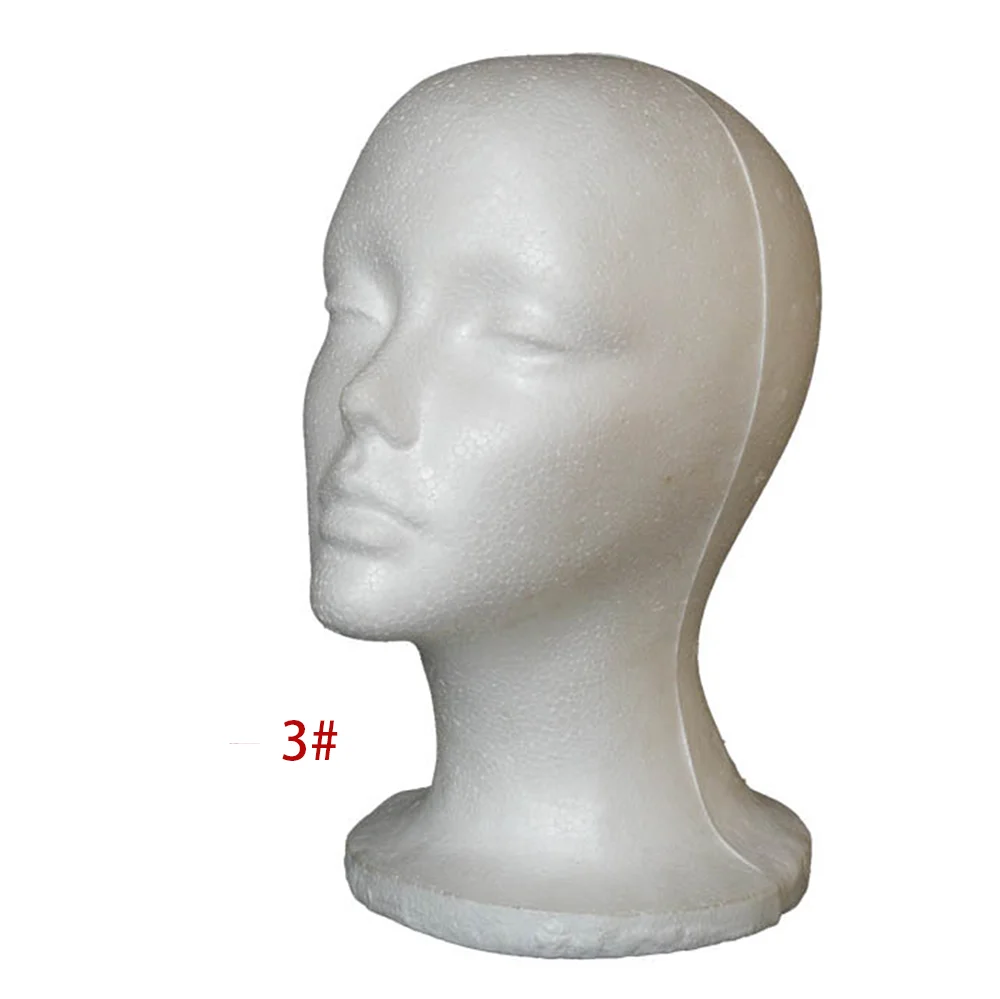 New best female STYROFOAM MANIKIN head height 53cm Head Circumference 