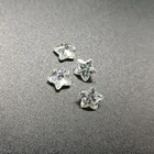 Stone Factory Wholesale Per Carat Price Pure Idea Cut Diamond Stone Loose Moissanite Five-pointed Star Gemstones
