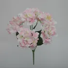 Flowers Wholesale Home Wedding Decoration Lifelike Silk Hydrangea Artificial Flowers In Bulk