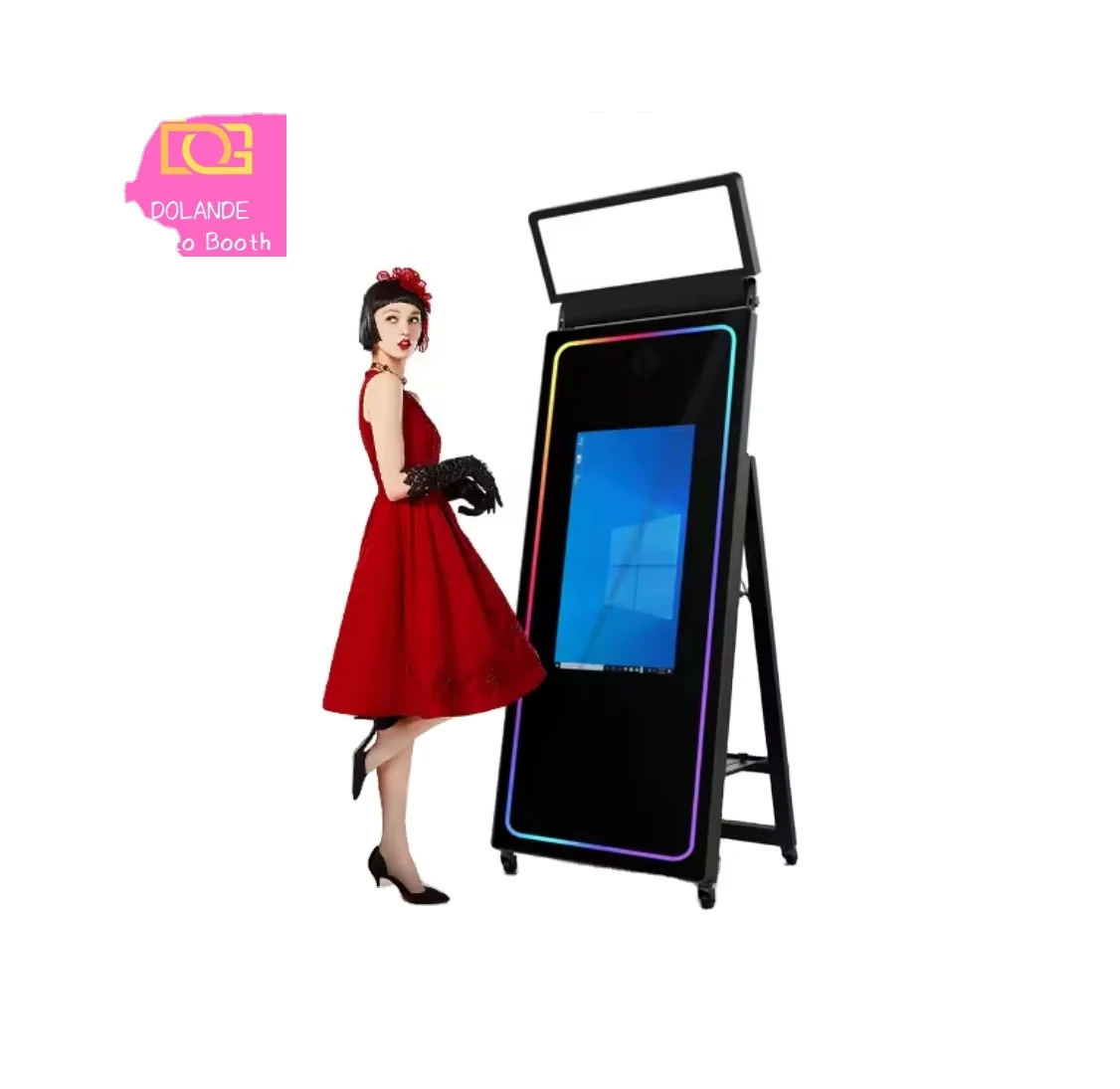 Traditional Popular Touch Screen Inch Portable Selfie Photo Booth