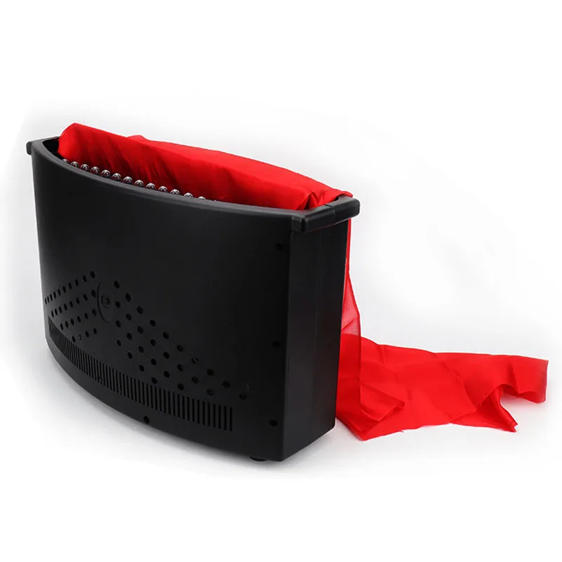 Double Blower 1.5m Silk Cloth Fire Flame Light LED DJ Stage Disco Holiday Background Red Electric Fake Flame Effect Machine