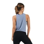Tank Tops Womens Gym Tanks All-Day Ease Training Tank Tops Reverse Crop 4-way Stretch Gym Tank Tops For Women