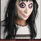 Masks Mask Horror Masks Halloween Latex Headgear Cosplay Mask Girl Haunted House Scary Halloween Mask Headgear