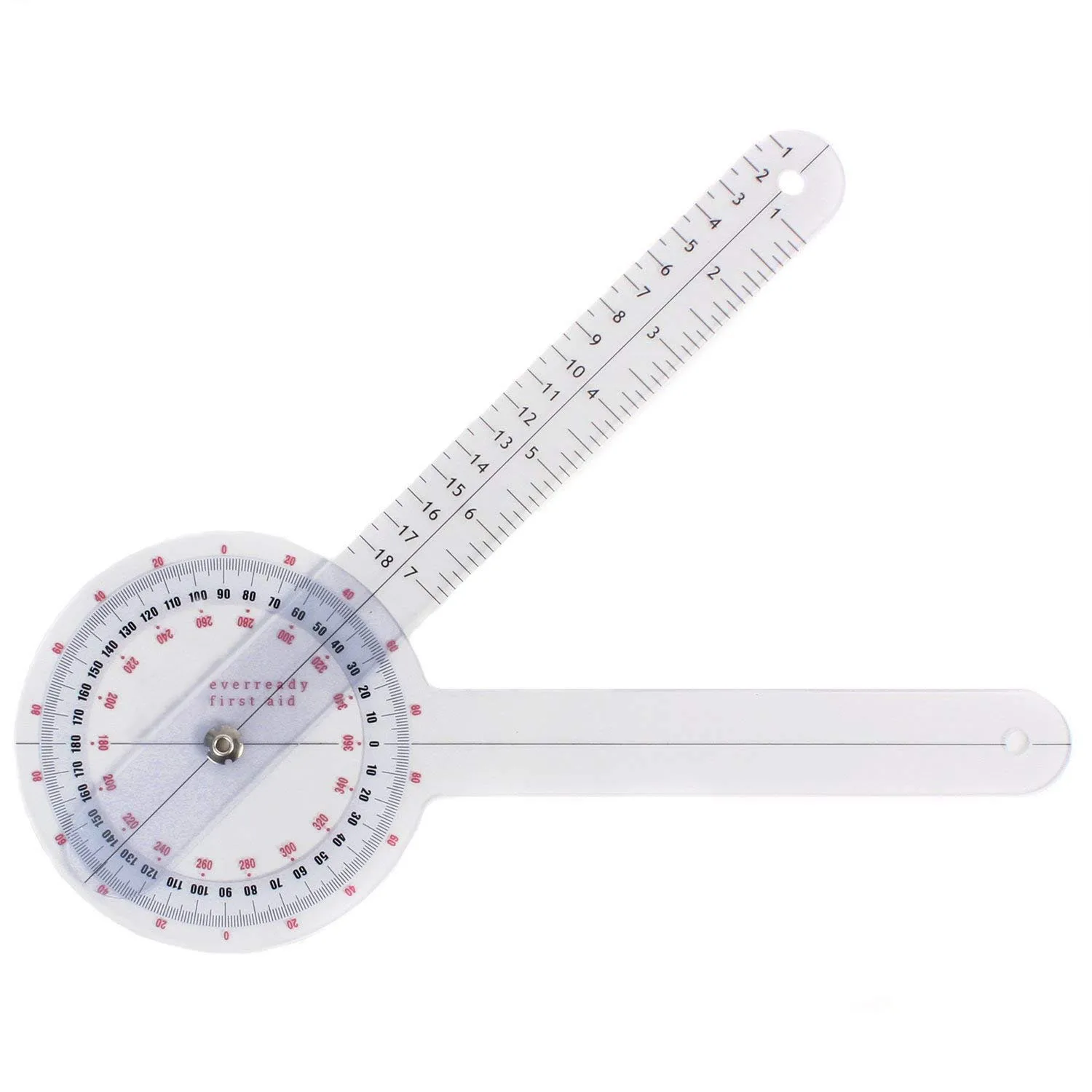 NAYY Practical Goniometer Joint Ruler Calibrated Orthopedics Angle Rule 13inch 33cm Ruler Tools 
