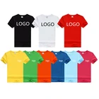 And Women's Special Promotion Men's And Women's Short-sleeved Hot Wholesale Custom Logo Printed T-shirt