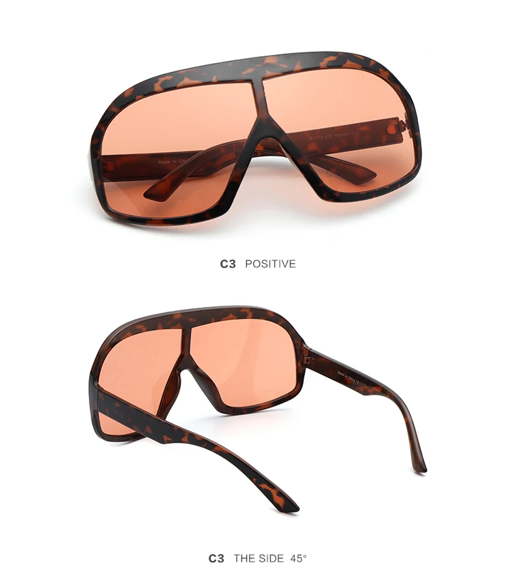 2023 Wholesale Uv400 Sunglasses Women Y2k Trendy Oversized Fashion