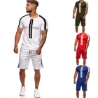 Mens Lunar Blue 2021 New Fall Sweatsuits Mens Tracksuit Polyester Custom Mens Tracksuits