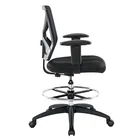 Furniture Drafting Swivel Chair Office Furniture Mid Back Drafting Swivel Mesh Chair With Footrest