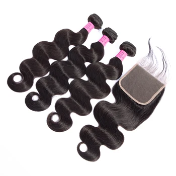 Alibaba manufacturers high quality Wholesale remy raw virgin brazilian cuticle aligned 3 body wave hair bundles MOQ 1piece
