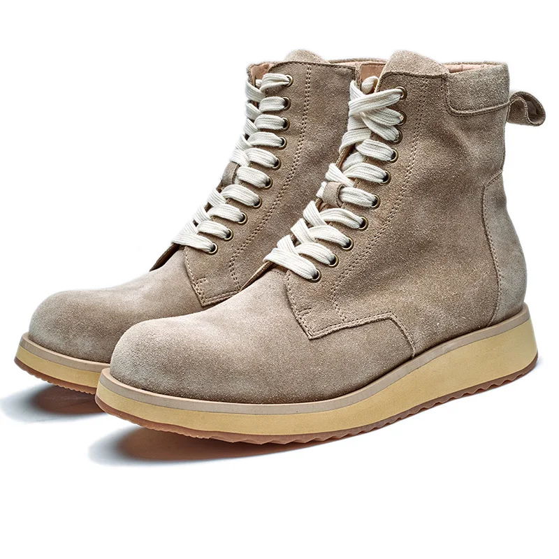High Quality Leather Mens Fashion Boots 