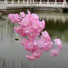 Cherry Wholesale Silk Sakura Flower Artificial Cherry Blossom Branches For Wedding Decor