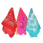 Scarf Fashion Girls Neckchief Customized Hankerchief China Factory BSCI SEDEX Audit Cotton Printed Scarf