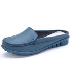 Leather Flat Hot Selling Products Women Leather Nursing Shoe Flat Platform Sandals