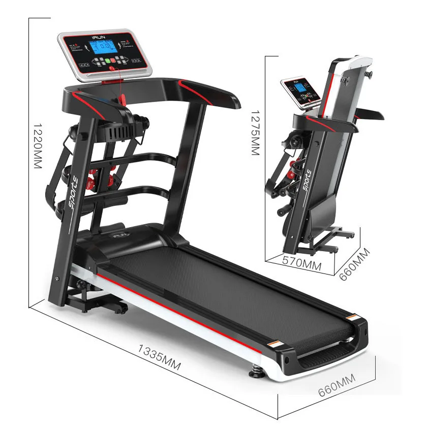 Smart Trotadora Mecanica Gym Walking Office Chino Cintas De Correr