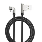 For Games Cable Elbow Usb Cable USB 2.0 Elbow Connector For Lightning Mobile Games Data Cable 2.4A Charging Cable