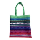 Tote Bag Wholesale Portable Custom Printed Reusable RPET Shopping Tote Bag With Custom Printed Logo Grocery Bag