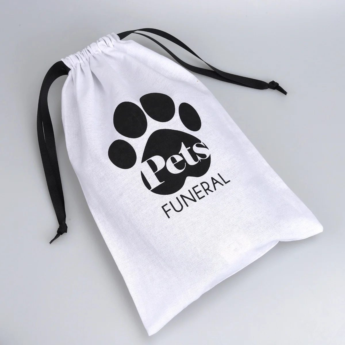 eco-friendly thin cotton muslin gift drawstring dust pouch organic food packing cotton bag