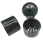 Plastic Screw Cap Plastic 20mm 24mm 28mm Cosmetic Packaging White PP Plastic Butterfly Screw Fliptop Cap