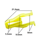 Dvd Clip Plastic Car Clip Auto Instrument U-type Snaps Car Audio CD DVD Panel Buckle Dashboard Yellow Plastic Clip