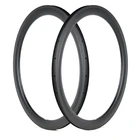 Bicycle Wheel High Quality 255tg Toray T800 Bicycle Wheel 50mm Depth Clincher Full Carbon Fiber Bicycle Rims