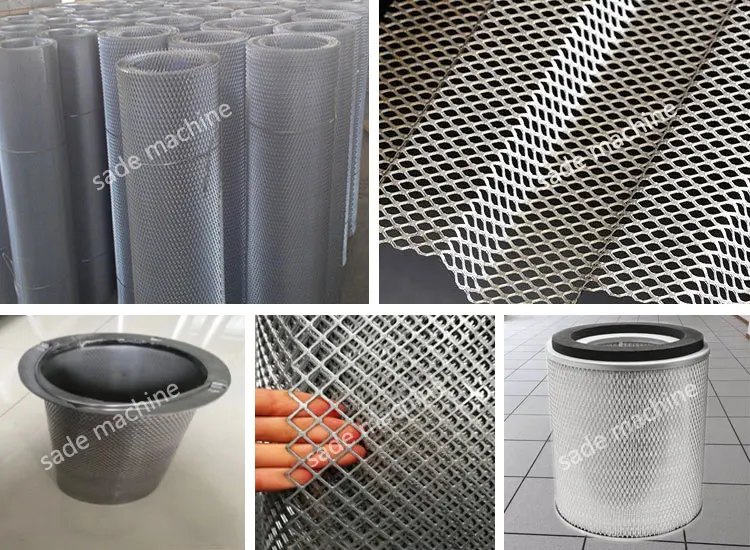 expanded metal mesh machine