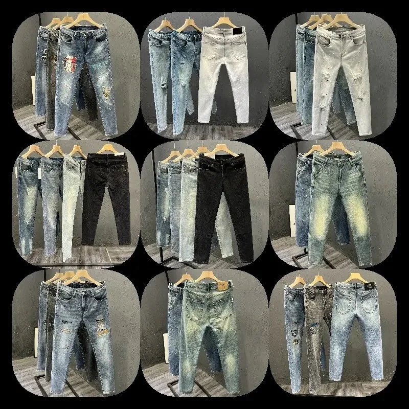 Export oriented men's denim long pant wholesale Customization stretch denim Men jeans pant Jeans pant foe women Slim fit denim