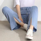 Ladies Jeans Jeans Customized Ladies Trousers High Waist Denim Pants Jeans