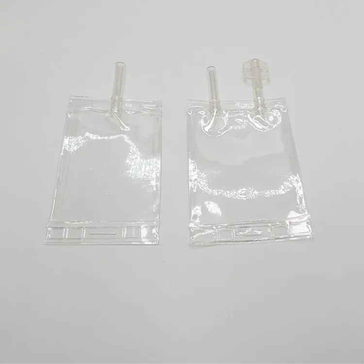 Pvc Infusion Bag Saline Sodium Chloride Drip Bag Ml Cc Two Ports