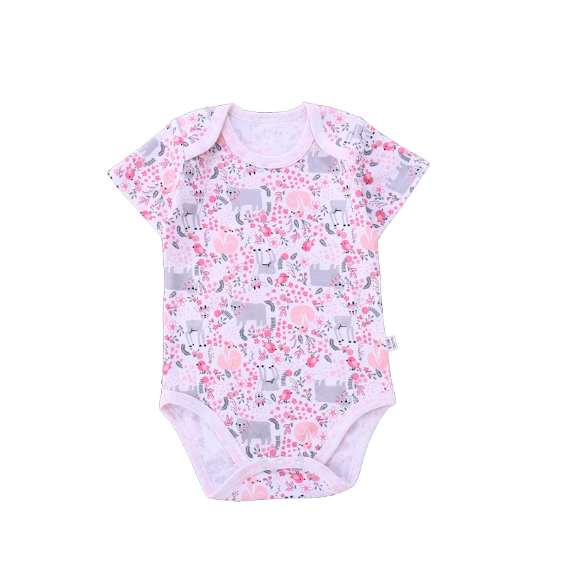 manufacturer Newborn 100% cotton in-stock baby bodysuit