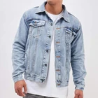 Men Fashion New Design Denim Outdoor Warm Winter Oversize Jacket For Men