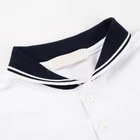 For Custom Logo For Summer Wear Knitted Short Sleeve Cotton School Polo T Shirts Design Uniform
