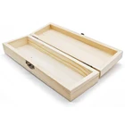 Flower Wood Box Wood Flowers Wooden Box Wholesale Custom Flower Souvenir Package Storage Boxes Pine Wood Gift Pen Box