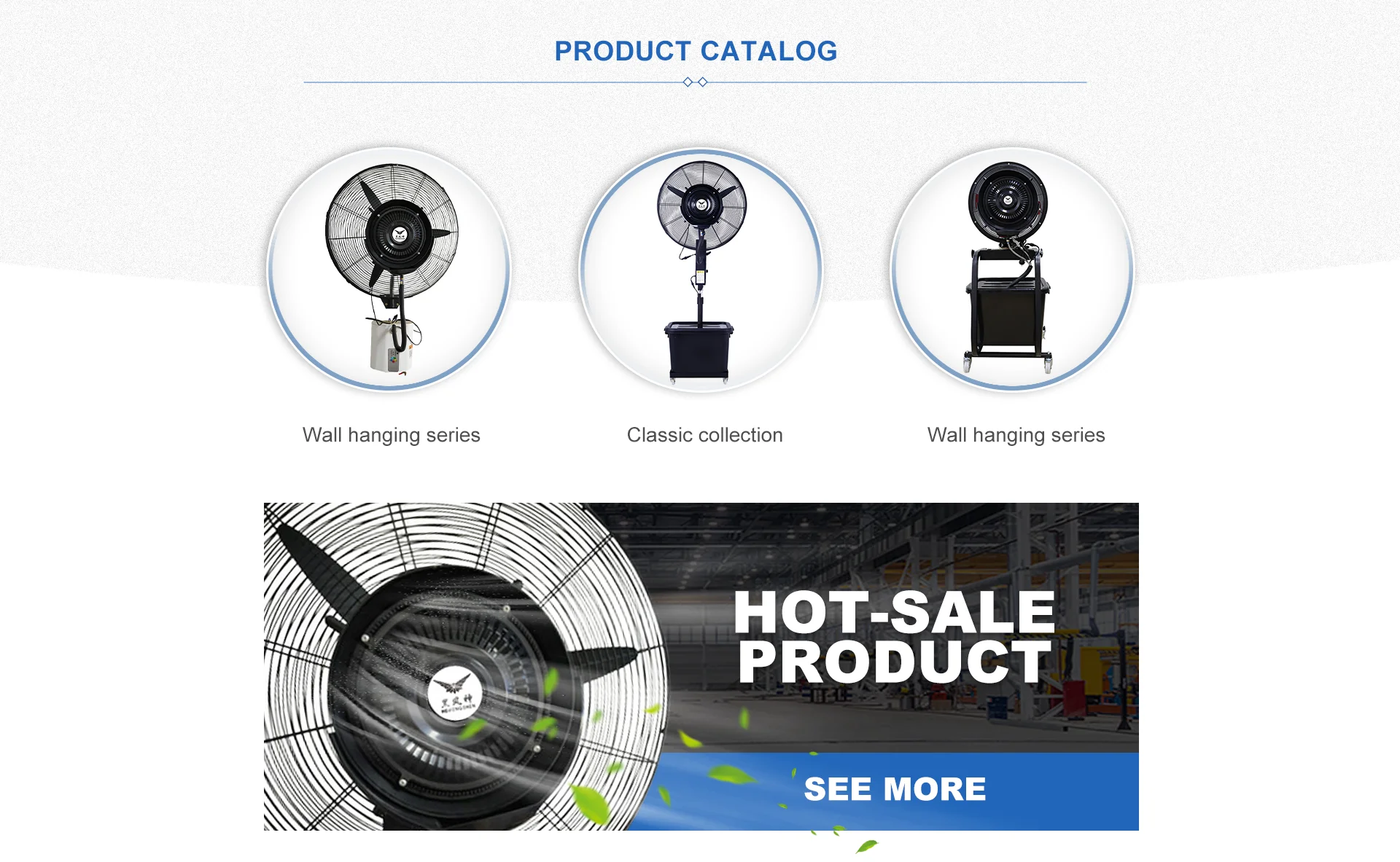 Mist Fan, 3-Speed, Portable - detail 4