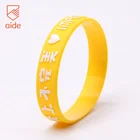 Rubber Custom Bracelet Rubber Bracelet Oem Cheaper Soft Rubber Hand Bands Custom Silicone Bracelet Wristband Bulk