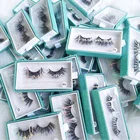 Eyelashes Wholesale Faux 3d Mink Lashes Silk Lashes Vegan Synthetic Eyelashes Vendor