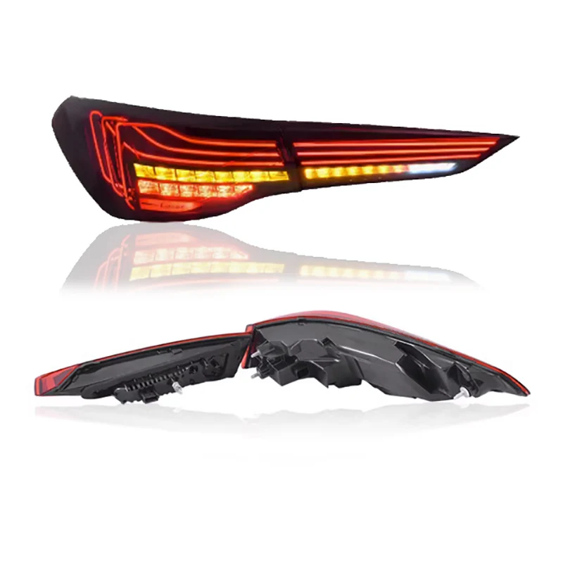 product upgrade led taillight assembly modified new m4 csl g22 g82 led rear taillight auto car tail lights 2020 2022 for bmw 4 series-8