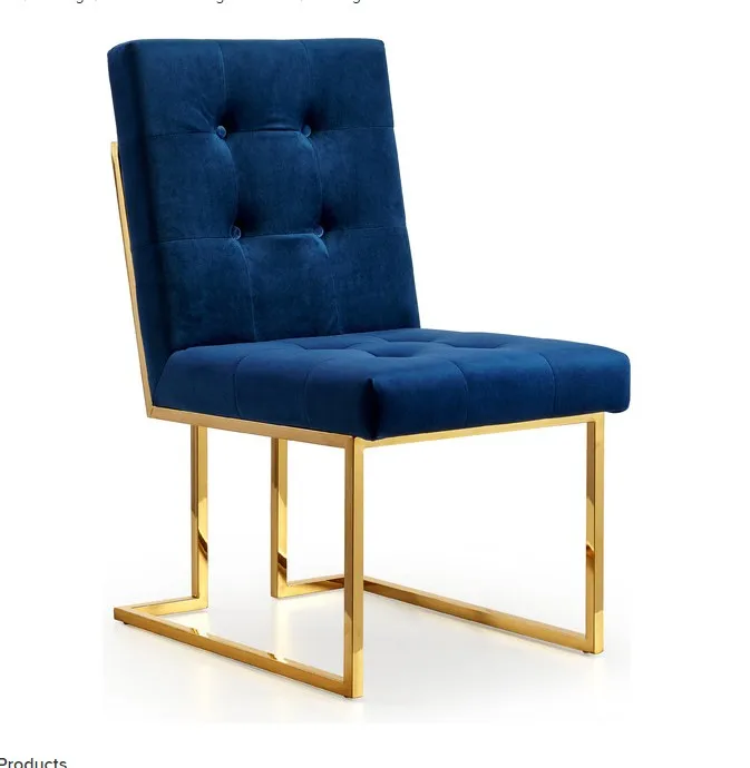 jonathan adler blue velvet chair