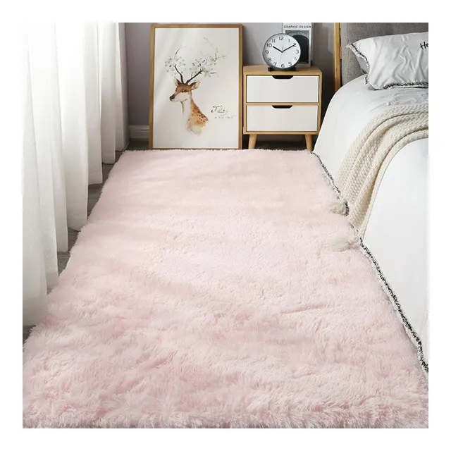 Custom Super Soft Plush Rugs For Large Living Room Bedroom Fluffy Faux Fur Rug Luxury Rug Carpet