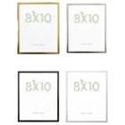 Family Photo Wholesale Family Style Simple Shiny Gold Silver Color PVC Plastic Photo Frame